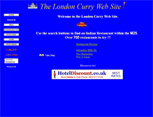 Tablet Screenshot of londoncurry.co.uk